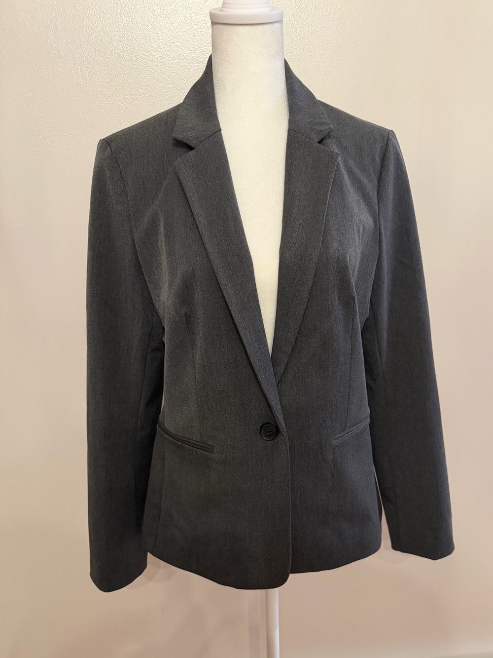 Express Charcoal Gray 2-Piece Pant Suit | Size 10 | Blazer NWT + Pants NWOT - Picture 9 of 15